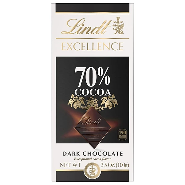 شکلات لینت اکسلنس 70 درصد