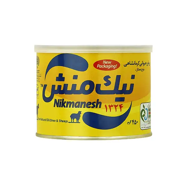 روغن گاوی-گوسفندی ممتاز نیک منش ۴۵۰ گرمی