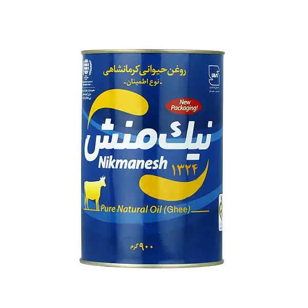 روغن گاوی اطمینان نیک منش ۹۰۰ گرمی