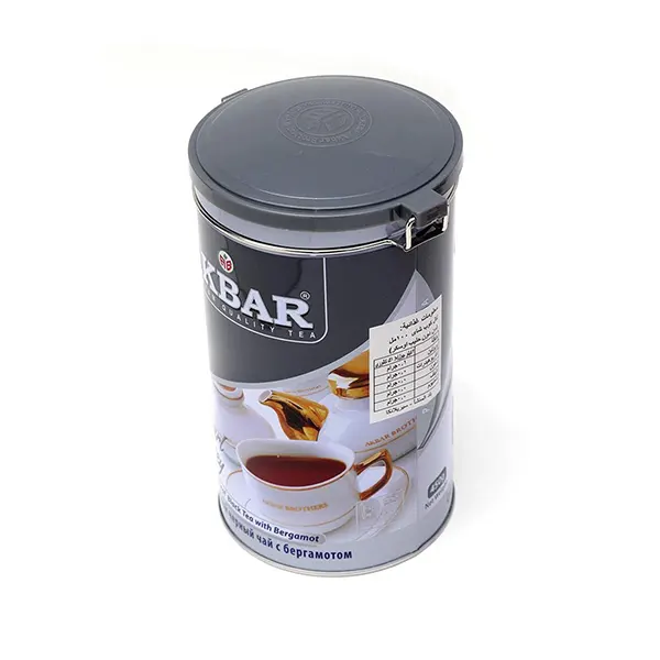 چای اکبر مدل ارل گری قوطی
