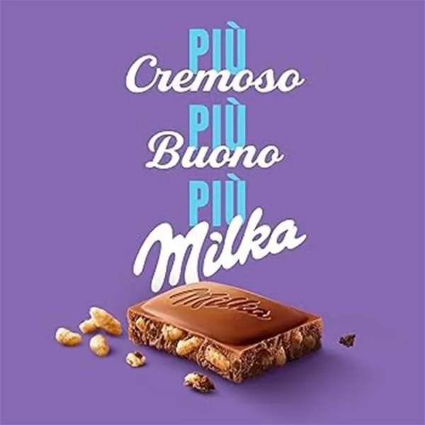 شکلات تخته ای میلکا مدل کورن فلکس 100 گرمی