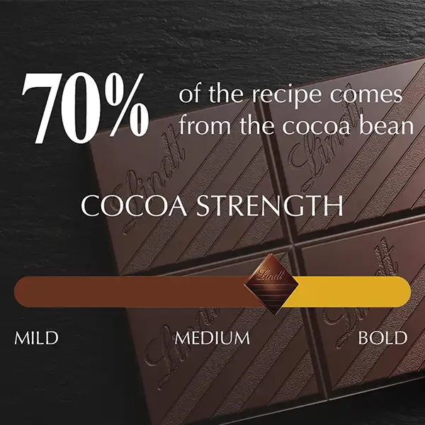 شکلات لینت اکسلنس 70 درصد