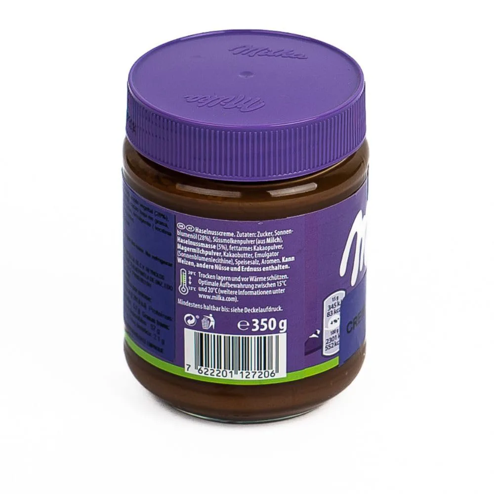 شکلات صبحانه میلکا با کرم فندقی350 گرم