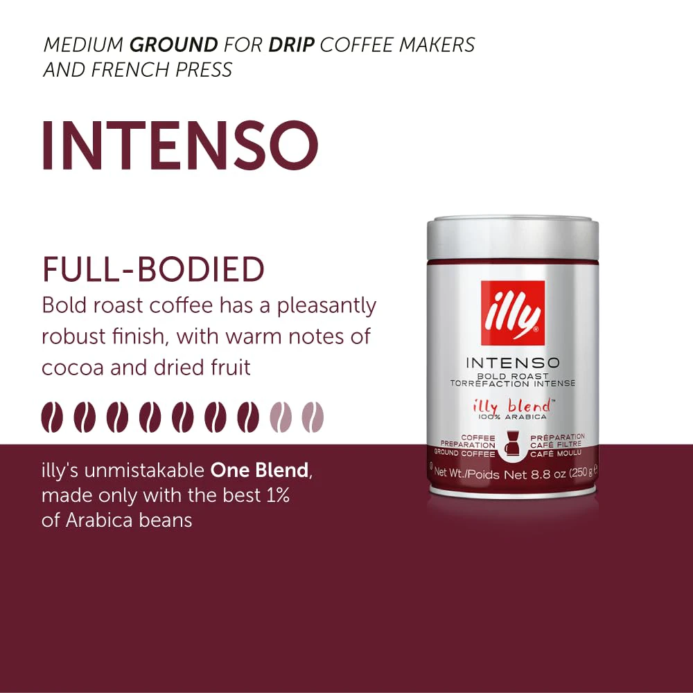 پودر قهوه ایلی اینتنسو دریپ کافی 250 گرمی