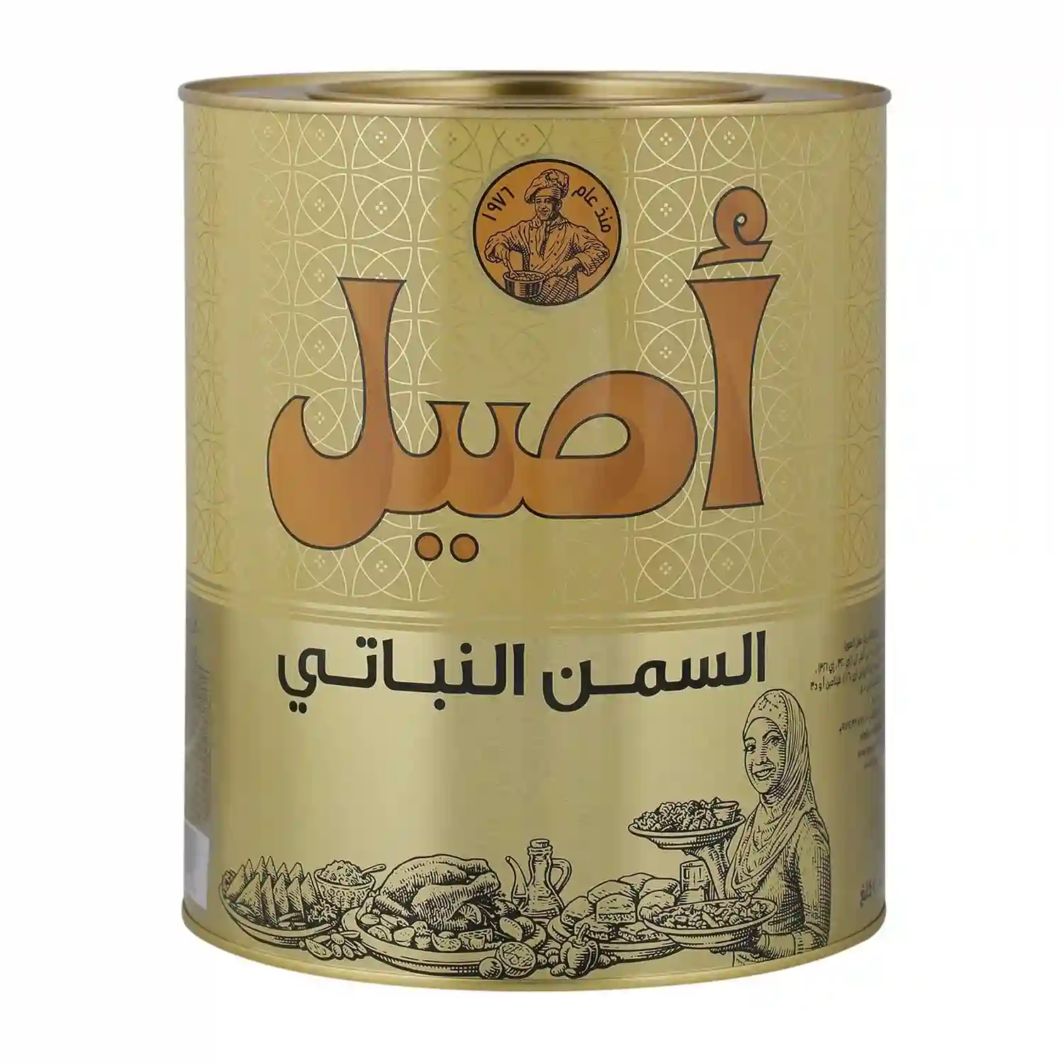 روغن جامد سبزیجات اصیل 4 کیلوگرمی