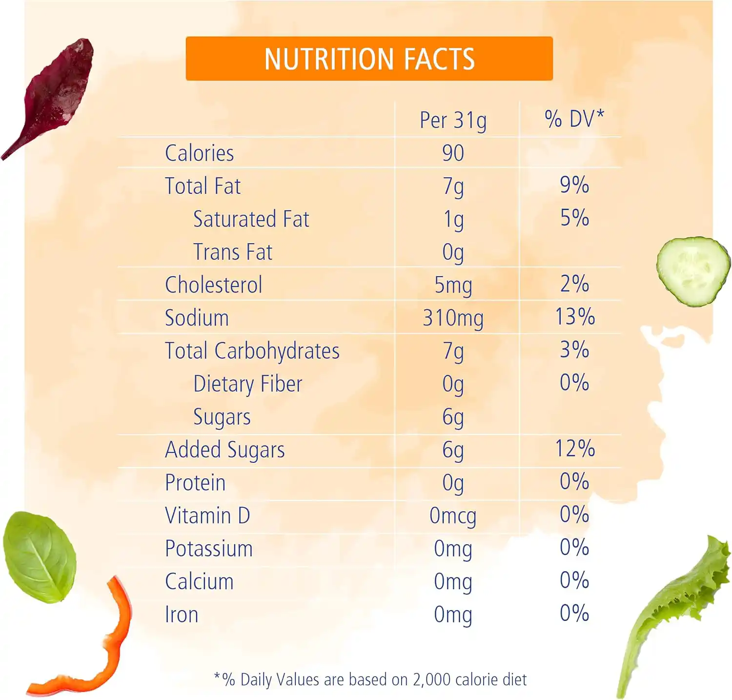سس سالاد هزار جزیره امریکن گاردن 267 گرم