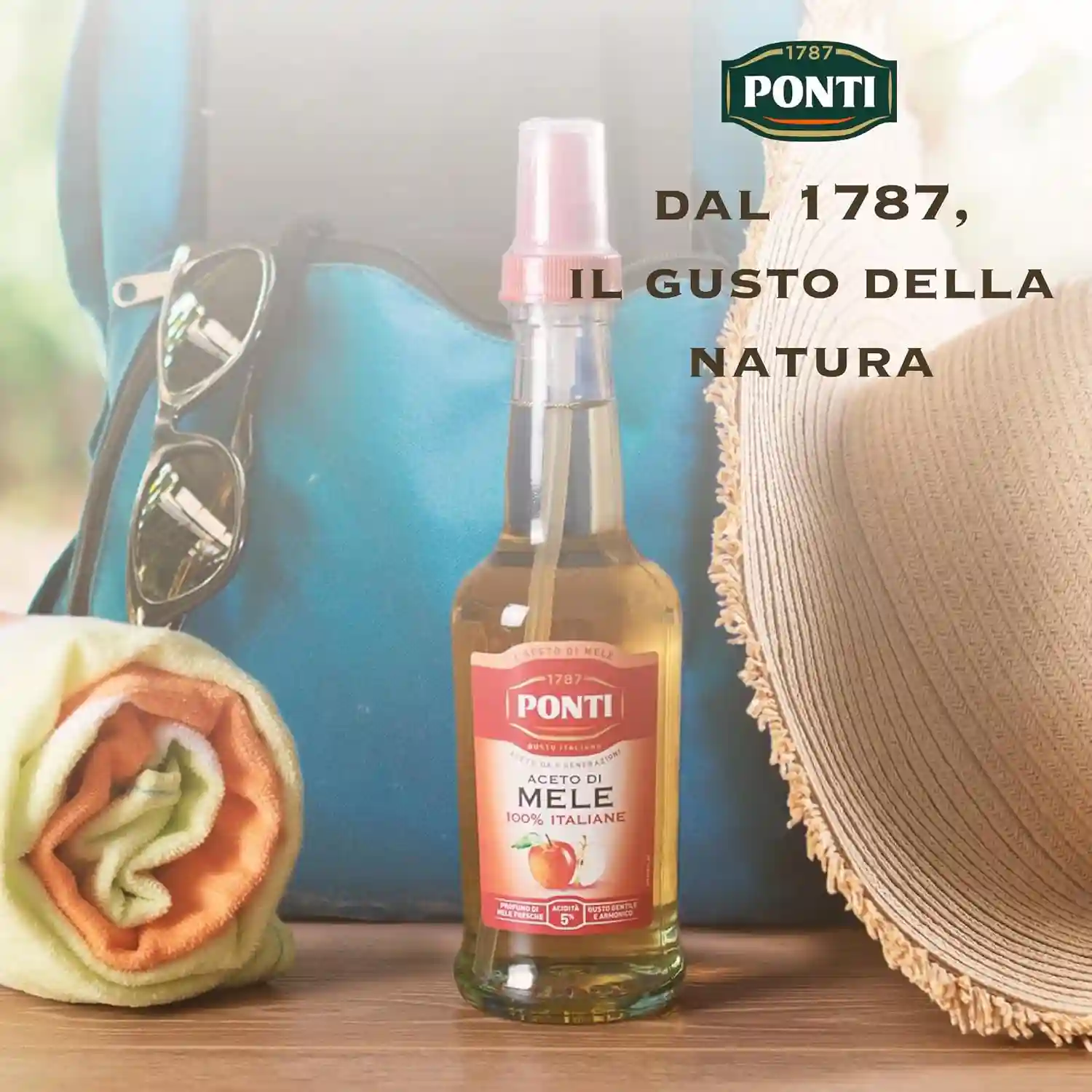 سرکه سیب پونتی 500 میلی لیتر