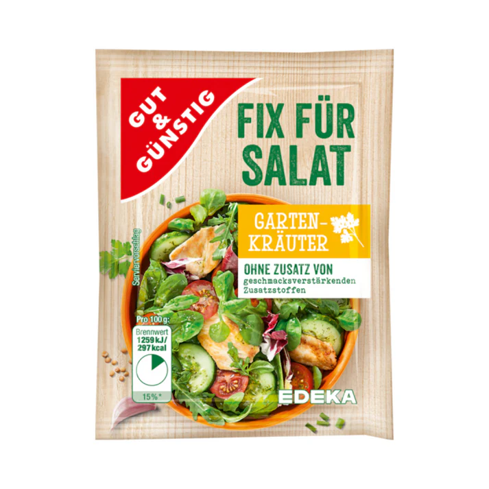 پودر سالاد ادکا سبزیجات معطر بسته 5 عددی