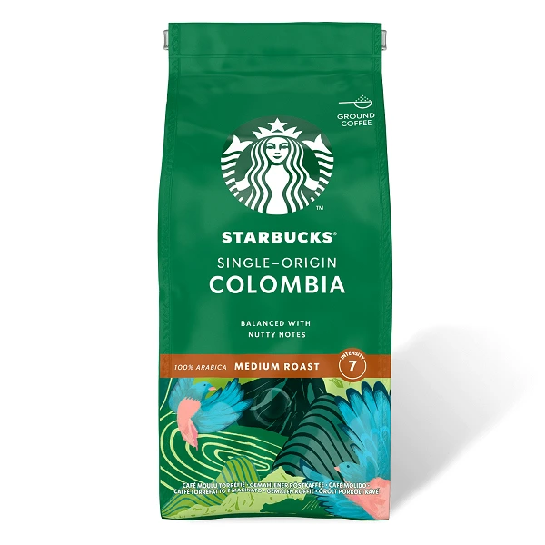 پودر قهوه کلمبیا سینگل اورجین استارباکس 200 گرمی