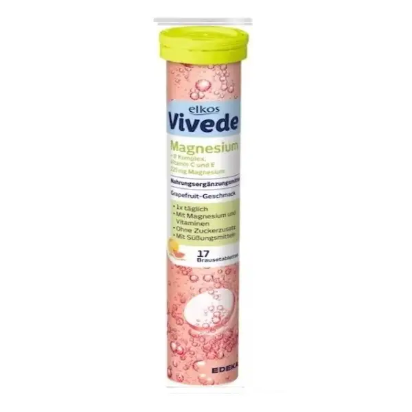 قرص جوشان منیزیم ویویده elkos vivede مدل Magnesium