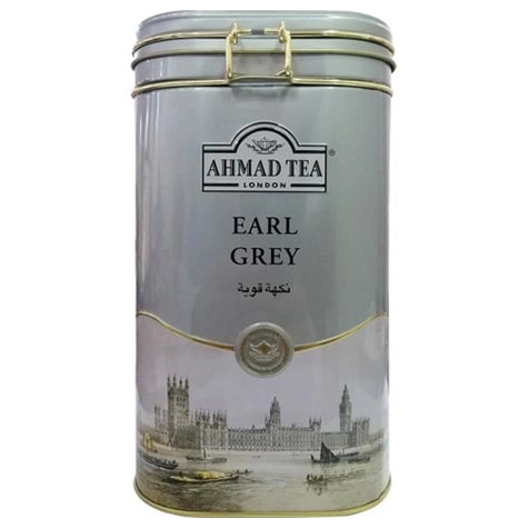 چای ارل گری احمد  قوطی فلزی 450 گرمی