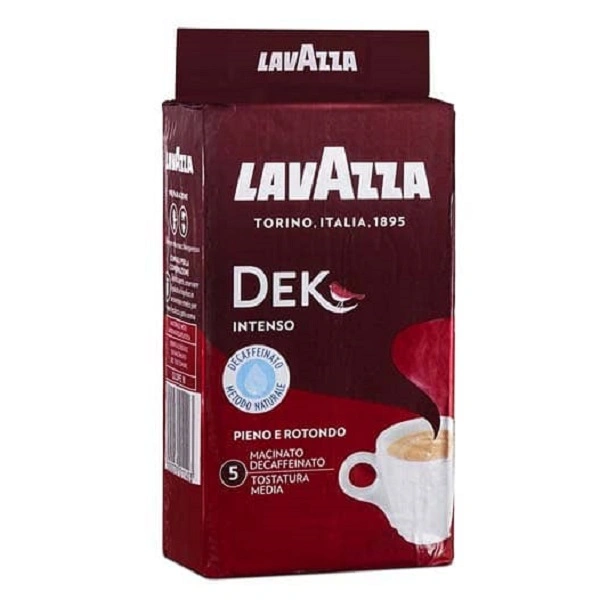 پودر قهوه دک اینتنسو بدون کافئین لاوازا 250 گرمی