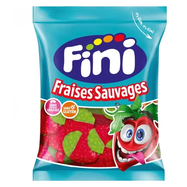 پاستیل فینی طرح توت فرنگی وحشی ۹۰ گرمی