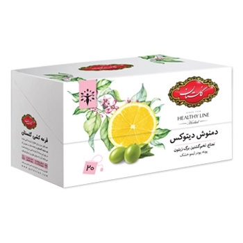 دمنوش کیسه ای دیتوکس گلستان بسته 20 عددی