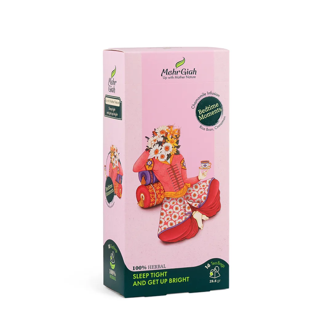 دمنوش مخلوط بابونه 16 عددی (آرامش شبانه)مهرگیاه