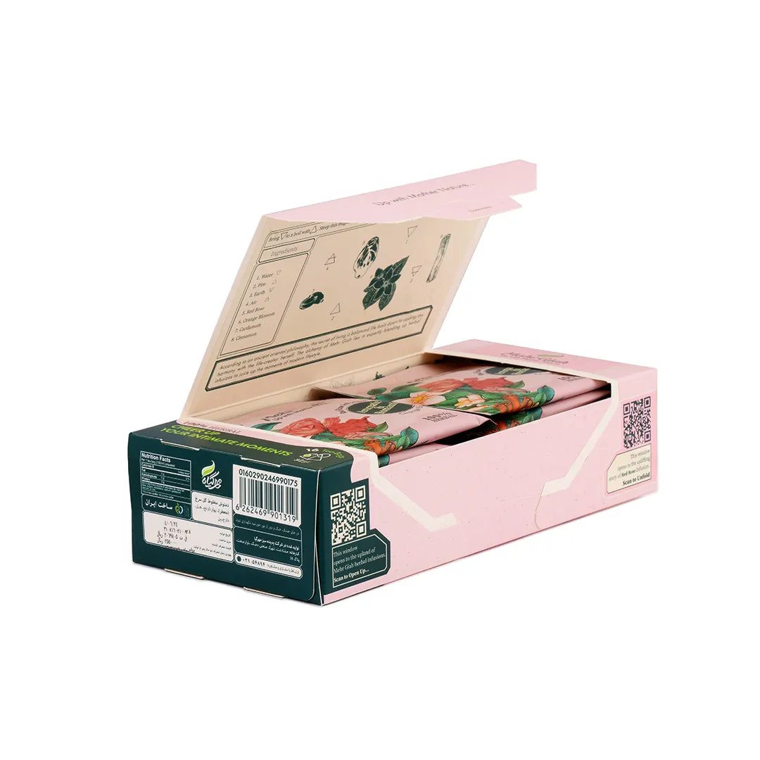 دمنوش معطر 16 عددی (مخلوط گل سرخ)مهرگیاه