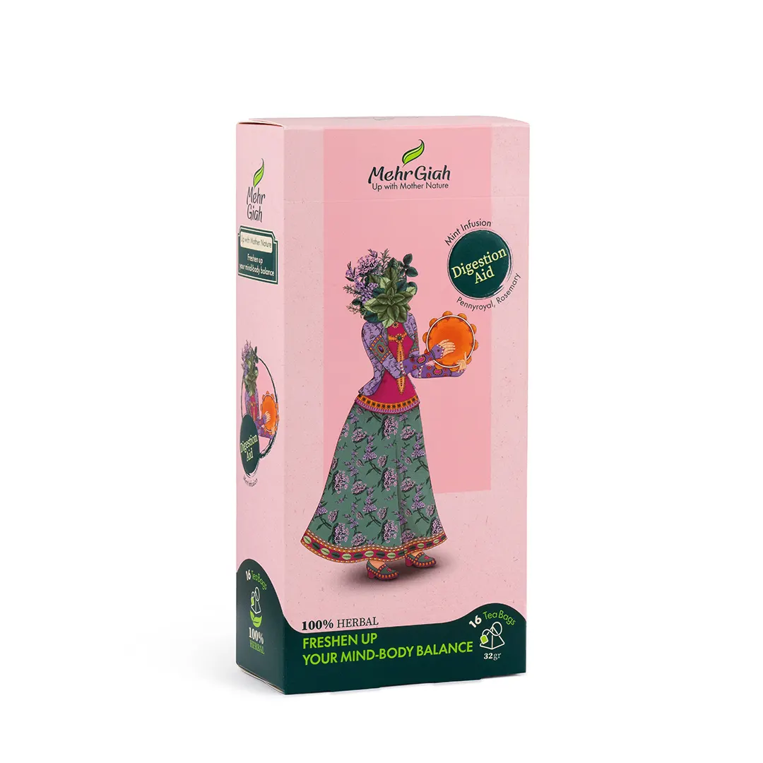 دمنوش گوارش 16 عددی (مخلوط نعنا)مهرگیاه