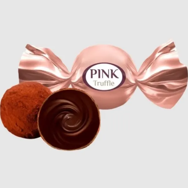 شکلات پینک pink ترافل با مغز کاکائویی 500 گرم